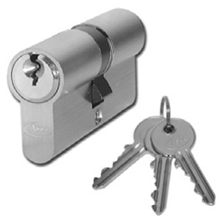 Euro double cylinder lock